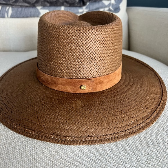 NWT!!! Janessa Lenoé Alexei packable straw hat- small - Picture 11 of 17